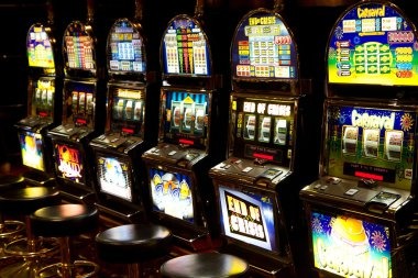 Slot paytable interface showing symbols, bonus triggers, and volatility indicators